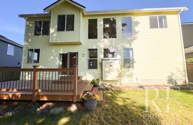 Luxury Poulsbo View Home with Vaulted Ceilings, Expansive Deck & Stunning Natural Light