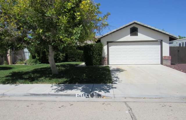 (APPLICAITON PENDING) West Lancaster Single Story Home - 2631 West Newgrove Street, Lancaster, CA 93536