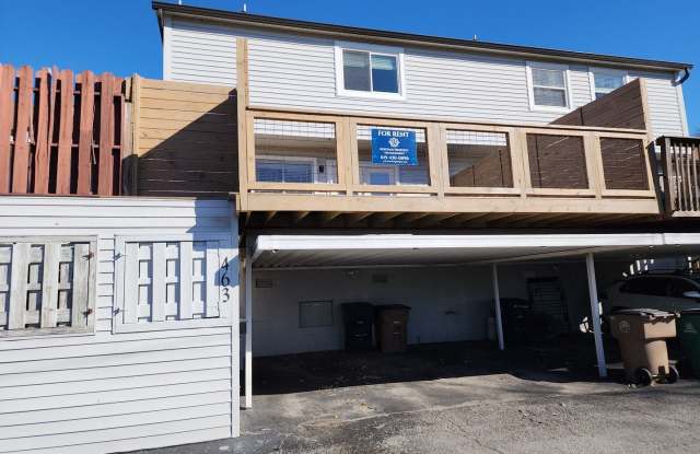 3 bed, 2.5 bath Townhome, Amazing New Deck, Covered Parking-Available Now