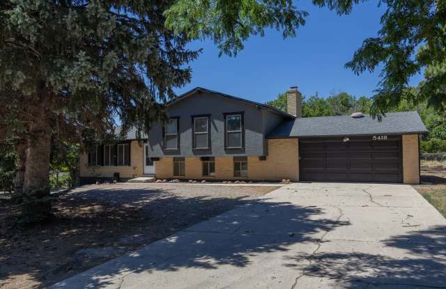 Large home on almost an acre- Academy and Flintridge, 80918!