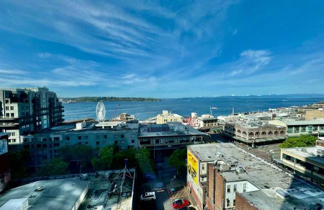 VIEWS of Puget Sound and iconic great wheel. Renovated condo in highly desirable Newmark Towers. photos photos