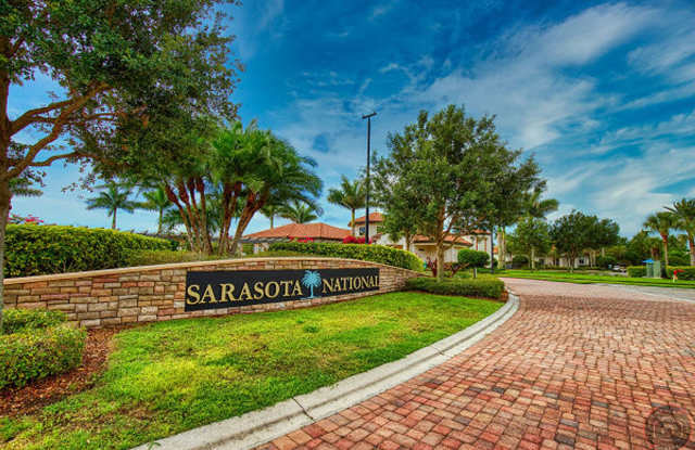 ANNUAL Furnished rental in sought after Sarasota National with resort like amenities!