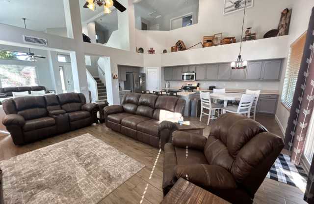 Beautiful fully furnished 4-bedroom, 2.5-bath home located near downtown Gilbert!
