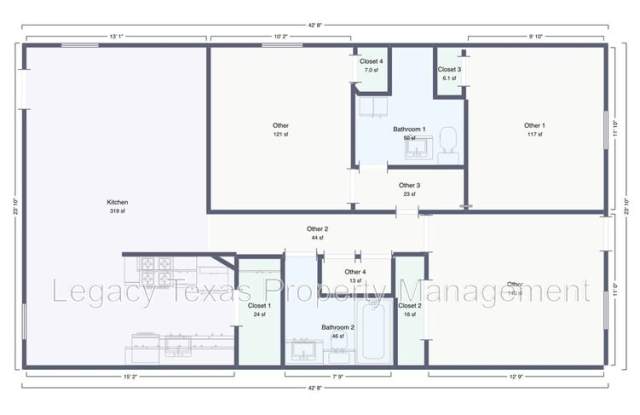 1322 Country Club Apt #C