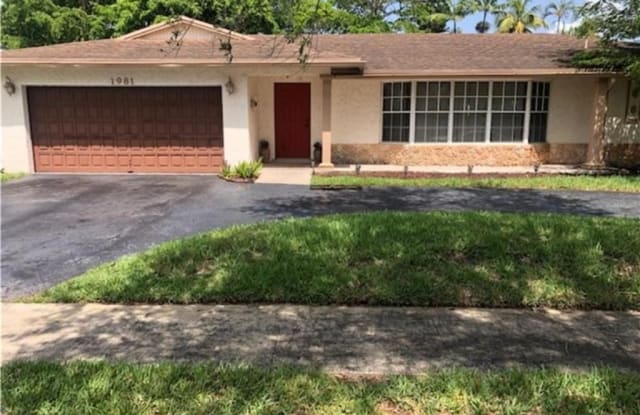 1981 SW 56th Ave - 1981 Southwest 56th Avenue, Plantation, FL 33317