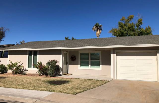 Amazing updated home ! In Leisure World a 45+ Active Adult Resort Community. Available starting April through September 2024. Ask about our summer rates!! - 513 Leisure World, Maricopa County, AZ 85206