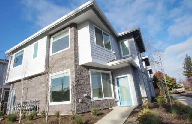 St. Johns-Sleek Modern Townhouse Available Now! - 7045 North Mohawk Avenue, Portland, OR 97203