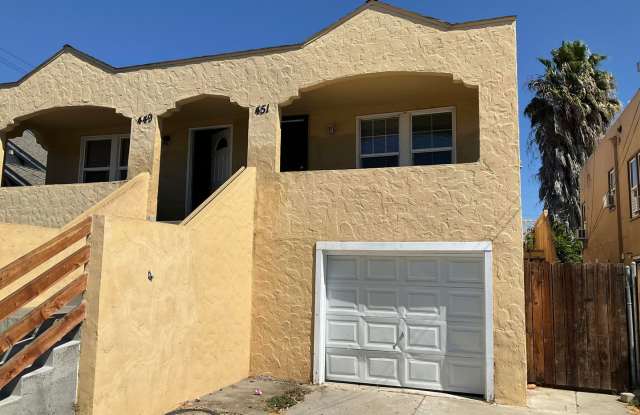 Updated split level duplex! Extremely rare 4-bedroom, 2 bathroom offering with over 1500 square feet! New interior painting and new LVP flooring. - 449 East 9th Street, Pittsburg, CA 94565
