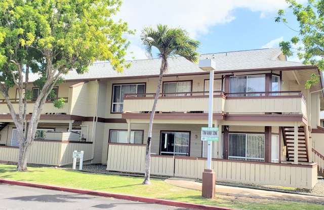 Ewa Beach Palm Court 2 Bedroom 2 Bathroom 2 Parking 2nd Floor Townhome with Large Balcony