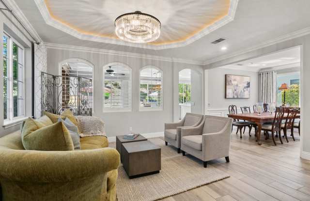 Gorgeous Large Furnished Home in the Gated Community of San Joaquin Hills!
