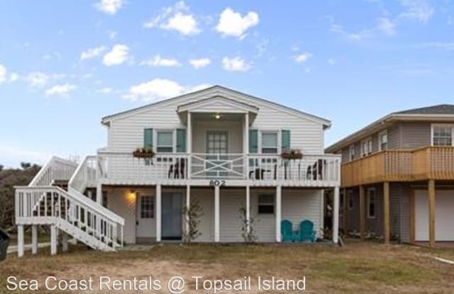 802 N Anderson Blvd - Sea & Sound - 802 North Anderson Boulevard, Topsail Beach, NC 28445