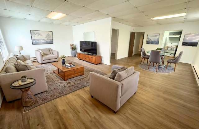 Modern & Efficient 2-Bedroom with Stylish Vinyl Plank Flooring