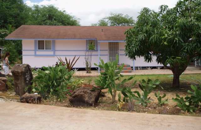 3 bed/1.5 bath with large yard.