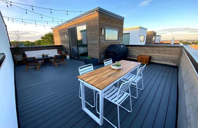 Modern 2BR + Office Townhome with Rooftop Deck in Prime Sunnyside/Highlands Location
