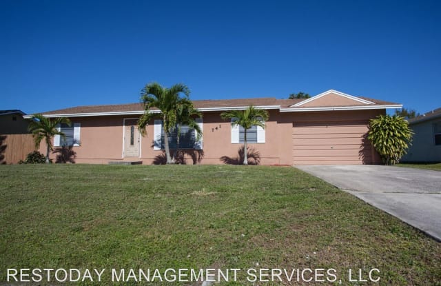 741 NW Treemont Avenue - 741 Northwest Tremont Avenue, Port St. Lucie, FL 34983