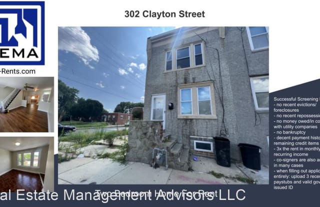 302 Clayton Street - 302 Clayton Street, Chester, PA 19013