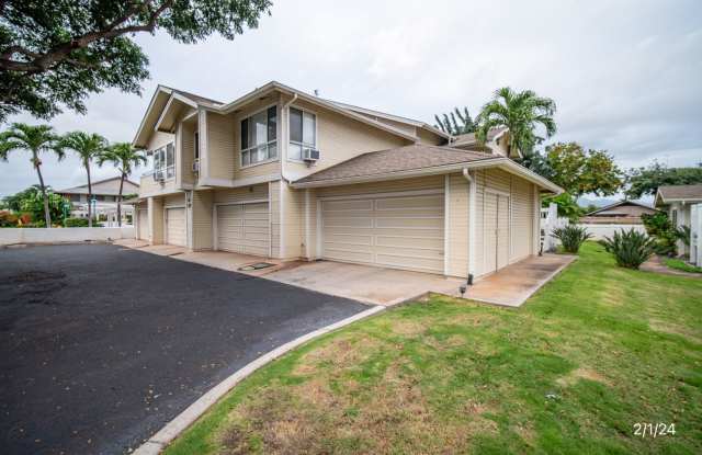 2BR/2BA Townhouse in Gated Community – Pets Negotiable, Avail 3/1 The Arbors, Ewa Beach
