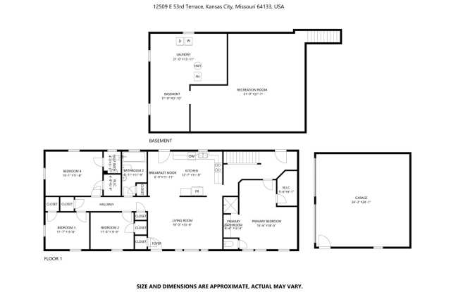 Stunning 4-Bed, 2.5-Bath Corner Lot Home with Modern Upgrades  Detached Garage – Move-In Ready!