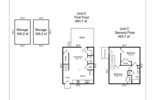 1529  Thomas ave - C - 1529 Thomas Avenue, Charlotte, NC 28205