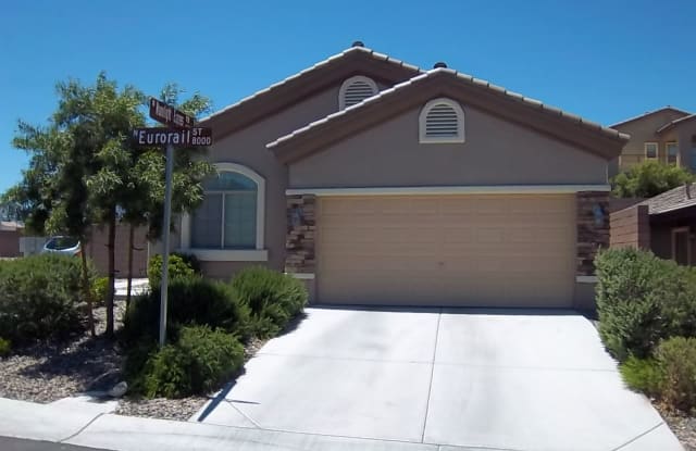 8037 Eurorail St - 8037 N Eurorail St, Las Vegas, NV 89131