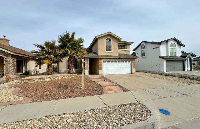 West El Paso 3 bed refrig A/C Home - 6404 Kenmore Street, El Paso, TX 79932