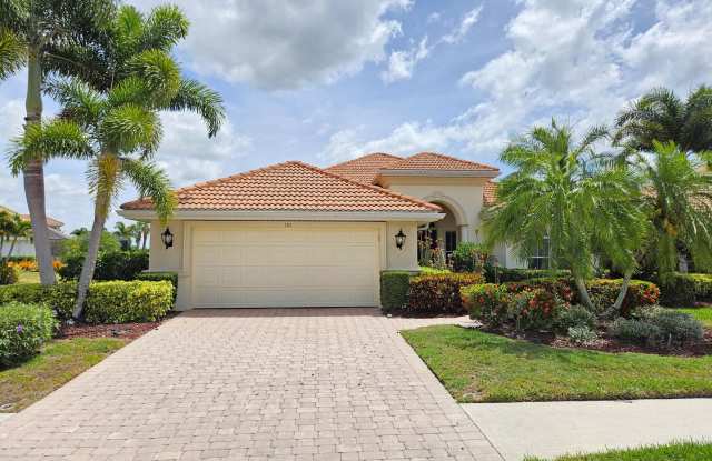 Seasonal Short-Term 4 Bedroom 3 Bathroom Heated Pool Home located in Venetian Golf & River Club!