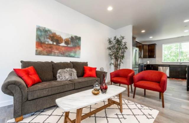 Photo of 3-Story Urban Walk Up at a modern community featuring 3 Bedrooms 2 Bathrooms