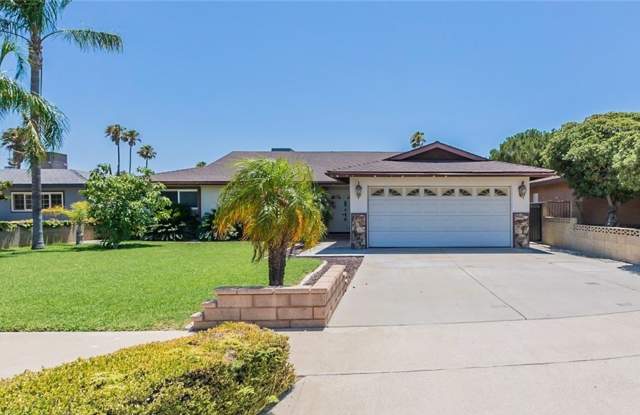 Single story home with pool