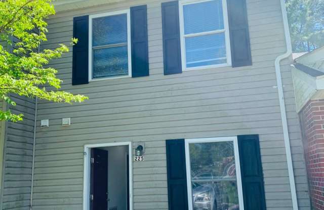 3 Bedroom 1.5 Half Bath Townhouse