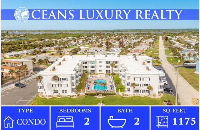 1st Floor Oceanfront Condo in Ormond