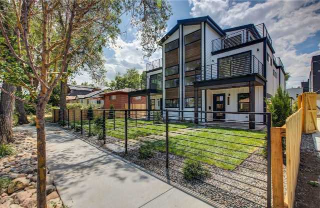 LUX 3BD, 3.5BA Villa Park Townhome with Rooftop Deck and Fenced Yard - 1463 Winona Court, Denver, CO 80204