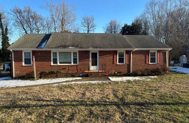 Well maintained 3 Bedroom/2 bath brick rancher in Mechanicsville with large backyard and two car detached garage.  Available now.