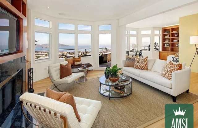 Macondray Lane - 2 Bedroom + Garage + Balconies + Views!