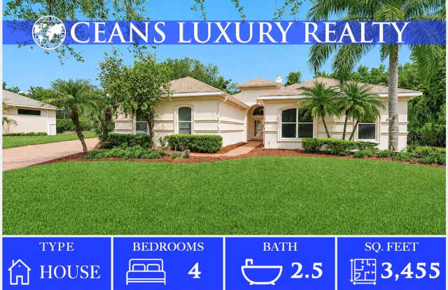 Spacious 4 Bedroom Pool Home in Ormond Lakes