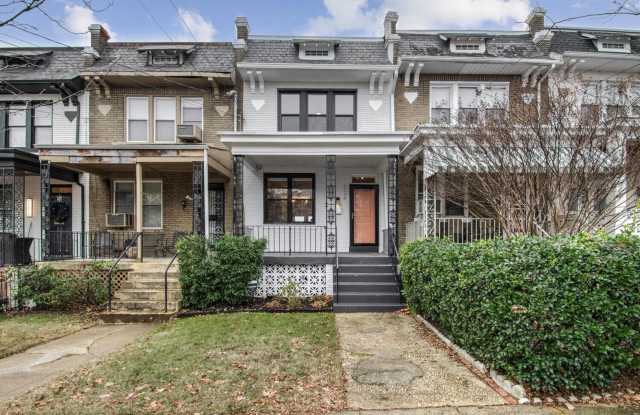 Beautifully Renovated 4BR/3.5BA Petworth Home w/ Open Layout, Deck & Parking!
