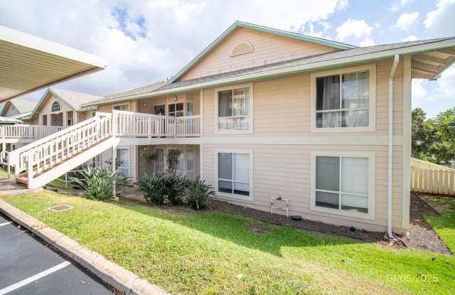 3 bd/2 ba with 2 assigned parking Condo In Westview Makakilo