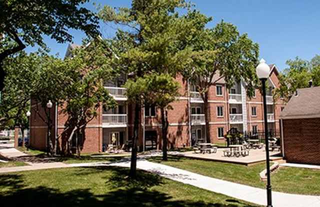 Old Main & Drake Apartments