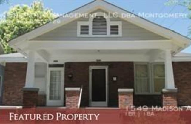 1549 Madison Avenue - 1549 Madison Avenue, Montgomery, AL 36107