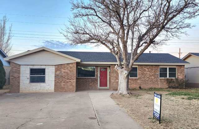 PRE LEASING - 4 BEDROOM HOME - NORTH LUBBOCK