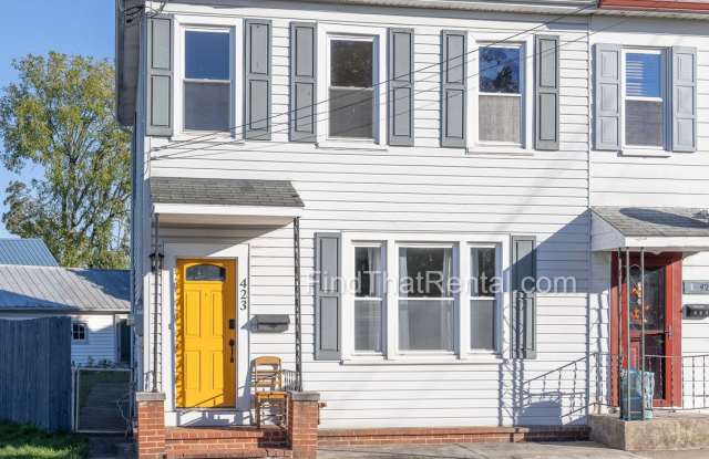 Downtown Carlisle Beautifully Renovated Pet Friendly Historic House with Fenced Yard and off street parking