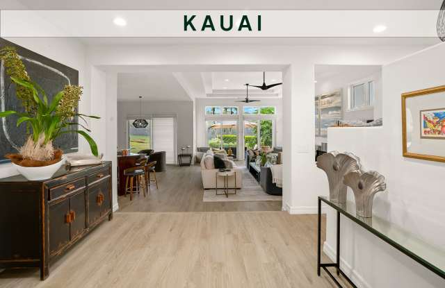 3 Bedroom 3 Bath Furnished Home in Princeville