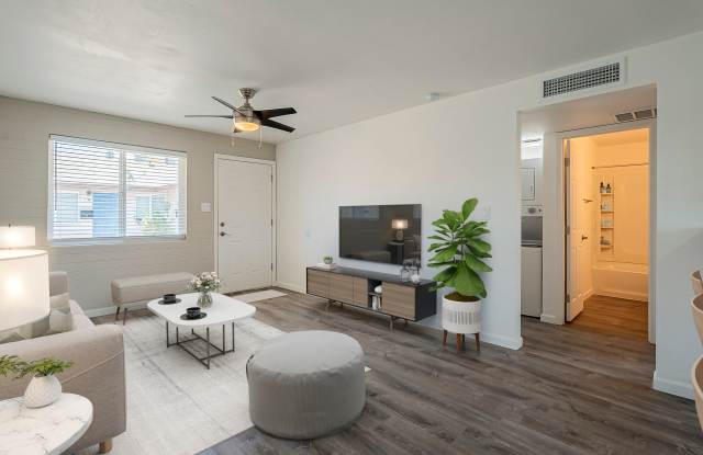 Renovated open floorplan