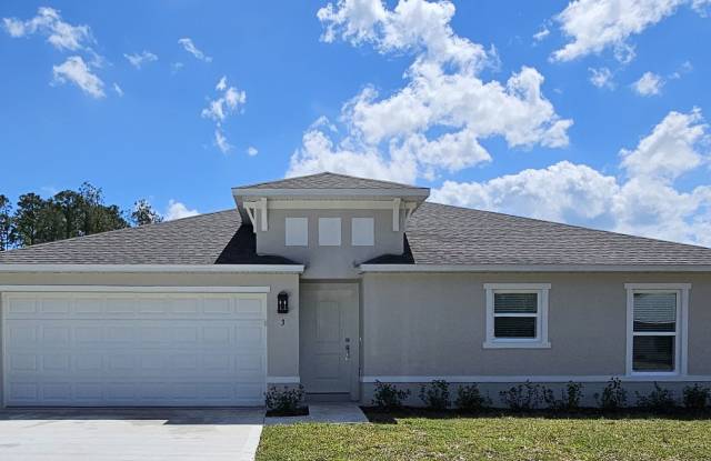 ***$500 OFF THE 1ST MONTHS RENT! STUNNING 3/2 BRAND NEW HOME IN PALM COAST - 3 Smollett Place, Palm Coast, FL 32164