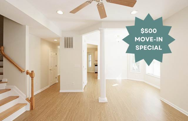 Photo of $500 Move-in Special! End-Unit Townhome Convenient to 5th St Station, Downtown,  UVA