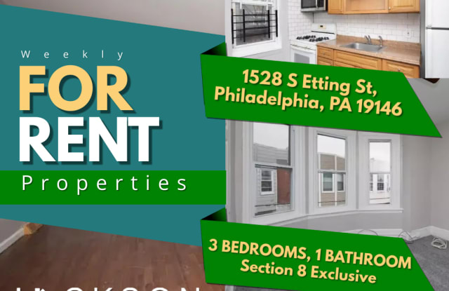 1528 South Etting Street - 1528 South Etting Street, Philadelphia, PA 19146