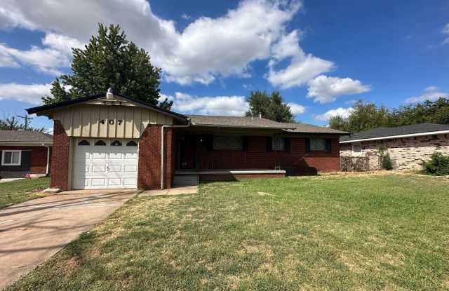 3 Bed 1 Bath 1 Car Garage Midwest City