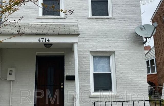 4714 B. St. SE - 4714 B Street Southeast, Washington, DC 20019