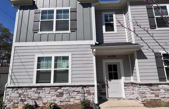 Brand new three-bedroom, 2.5-bath townhome