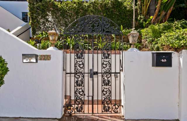 Classic Spanish Elegance Steps from Beverly Hills