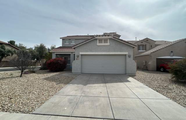 4 bedroom 2.5 bath home with a loft and a pool in Surprise Farms is available for February Move In! - 17315 West Tara Lane, Surprise, AZ 85388